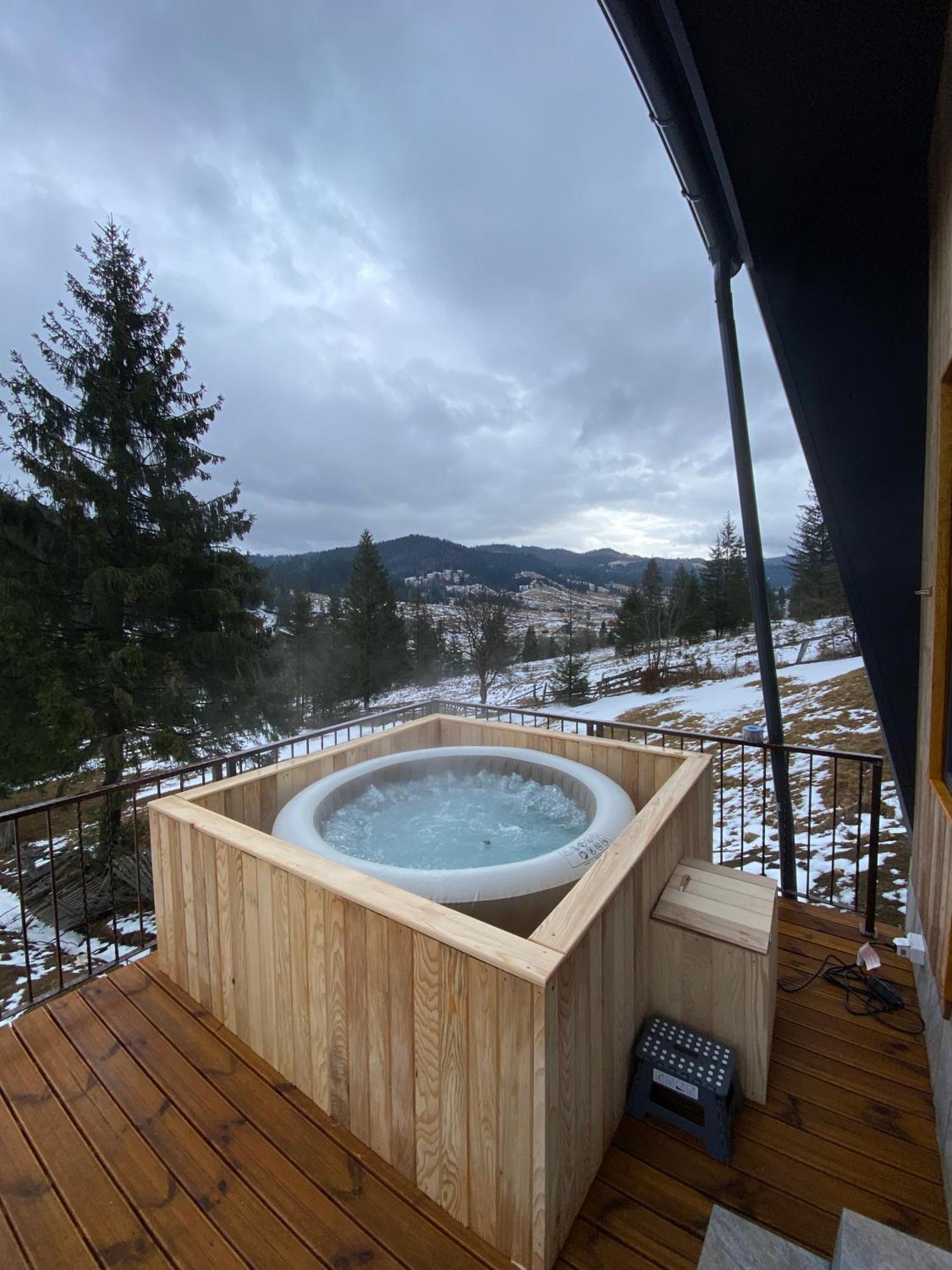 Tiny One Cu Jacuzzi In Tiny Land Villa Gyilkostó Kültér fotó